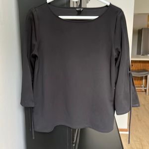 Ann Taylor S 3/4 Split Sleeve Blouse